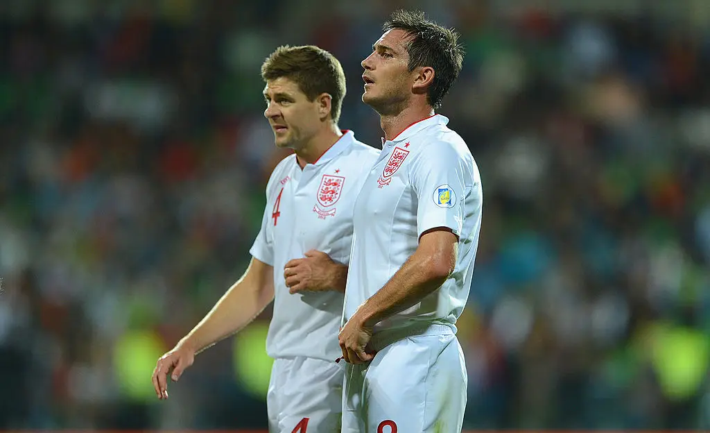 Frank Lampard and Steven Gerrard were England teammates (Credit:Getty)
