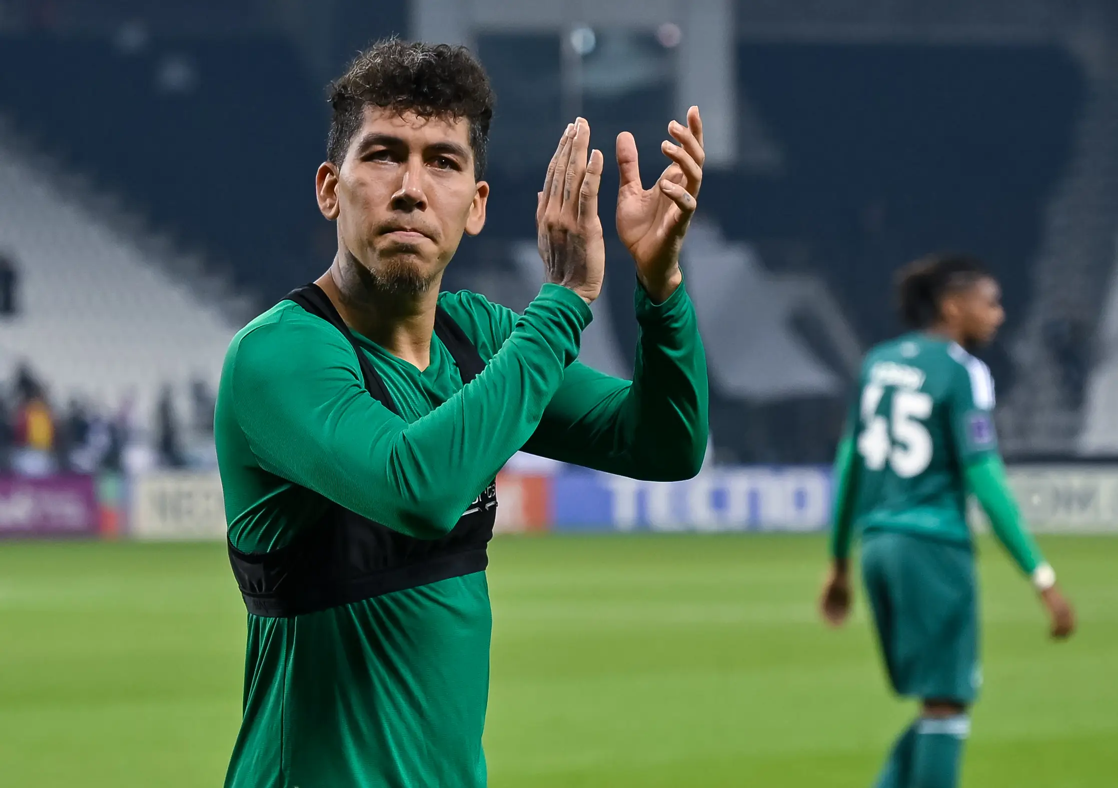 Roberto Firmino faces an uncertain future at Al Ahli. Image: Getty