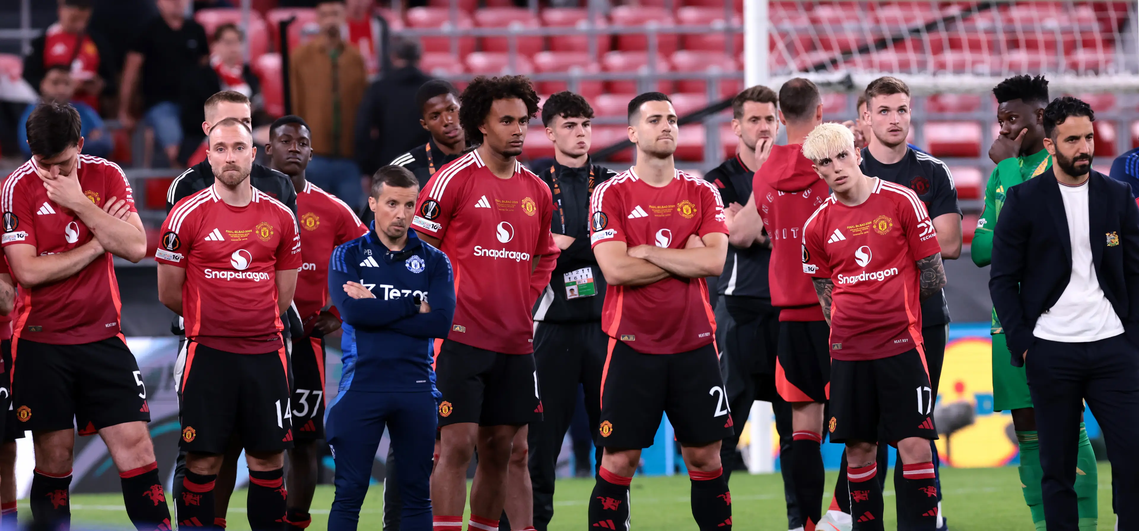 Eriksen was part of the United side who lost the Europa League final. Image: Getty