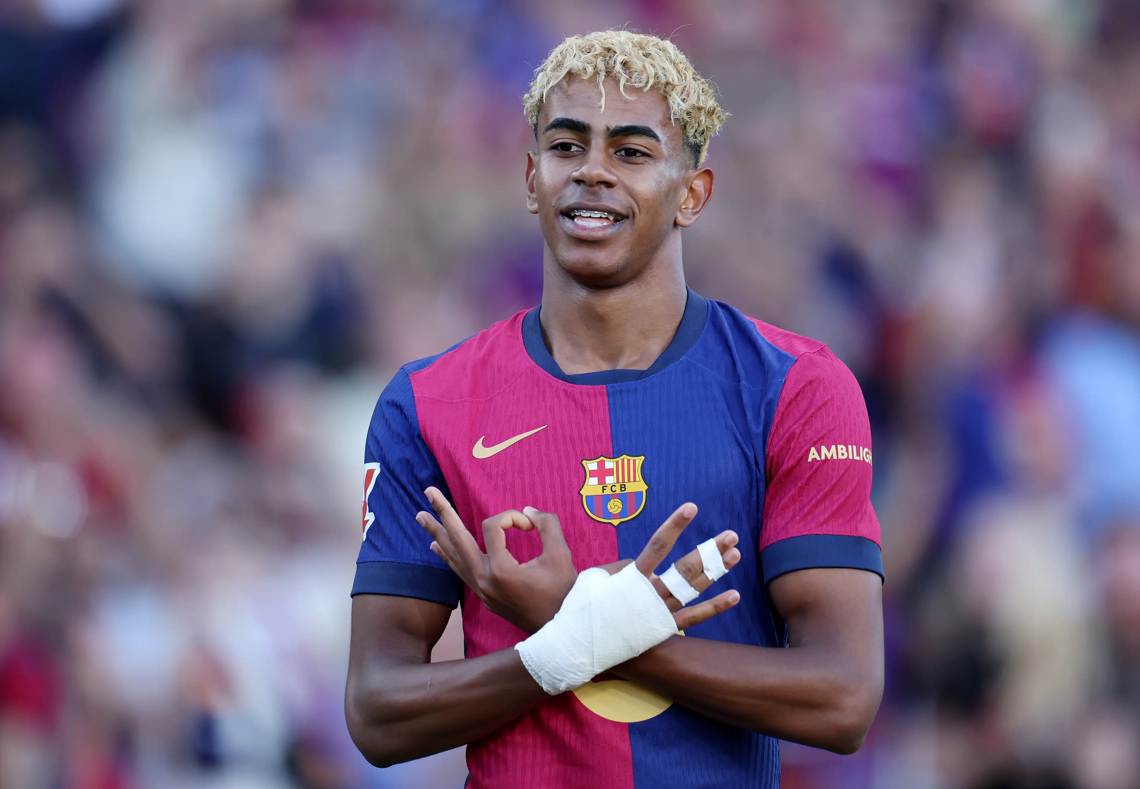 Lamine Yamal is the future of Barcelona on the pitch (Judit Cartiel/Getty Images)