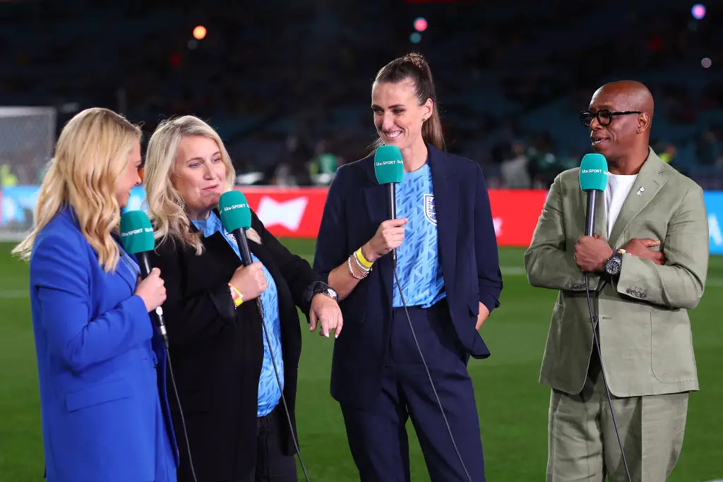 Ian Wright was part of ITV's punditry team for the 2023 Women's World Cup. (Image: Getty)