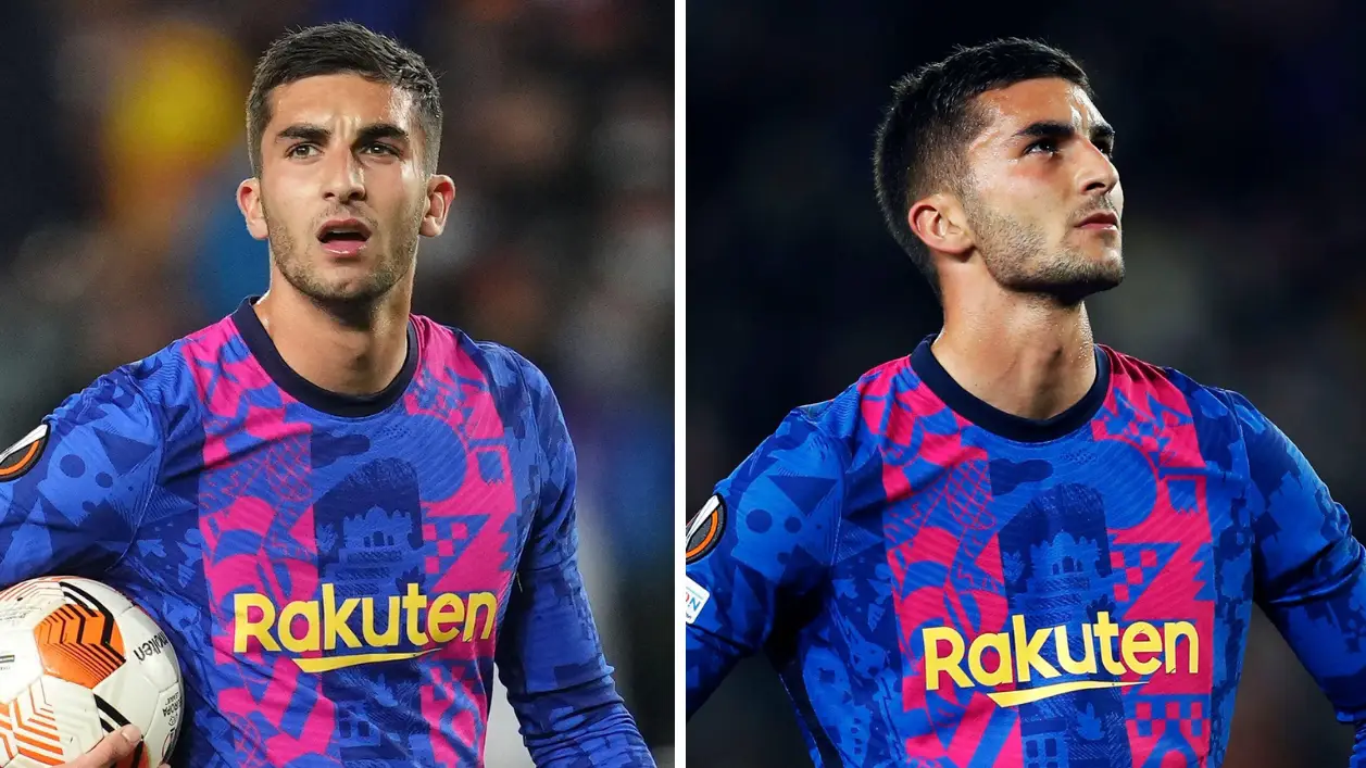 The Reason Behind Ferran Torres' Unusual Barcelona Shirt Has Been Revealed