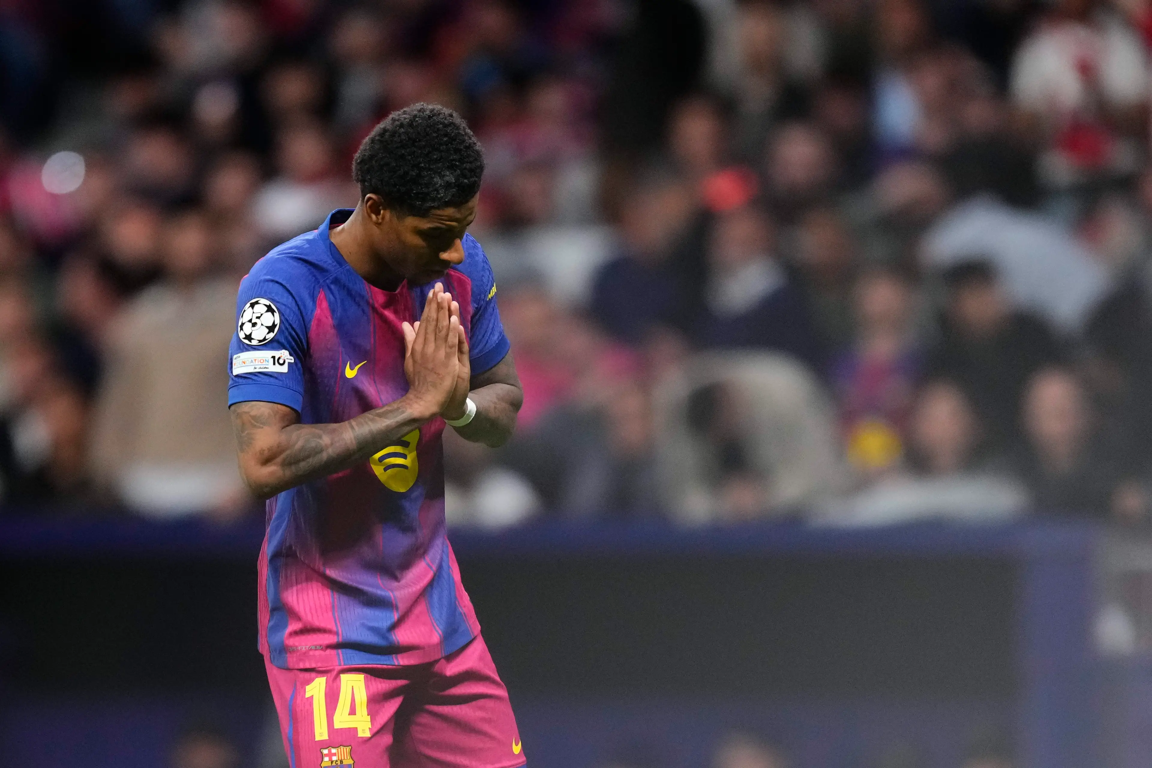 Rashford may not be a Barcelona player next season. Image: Getty