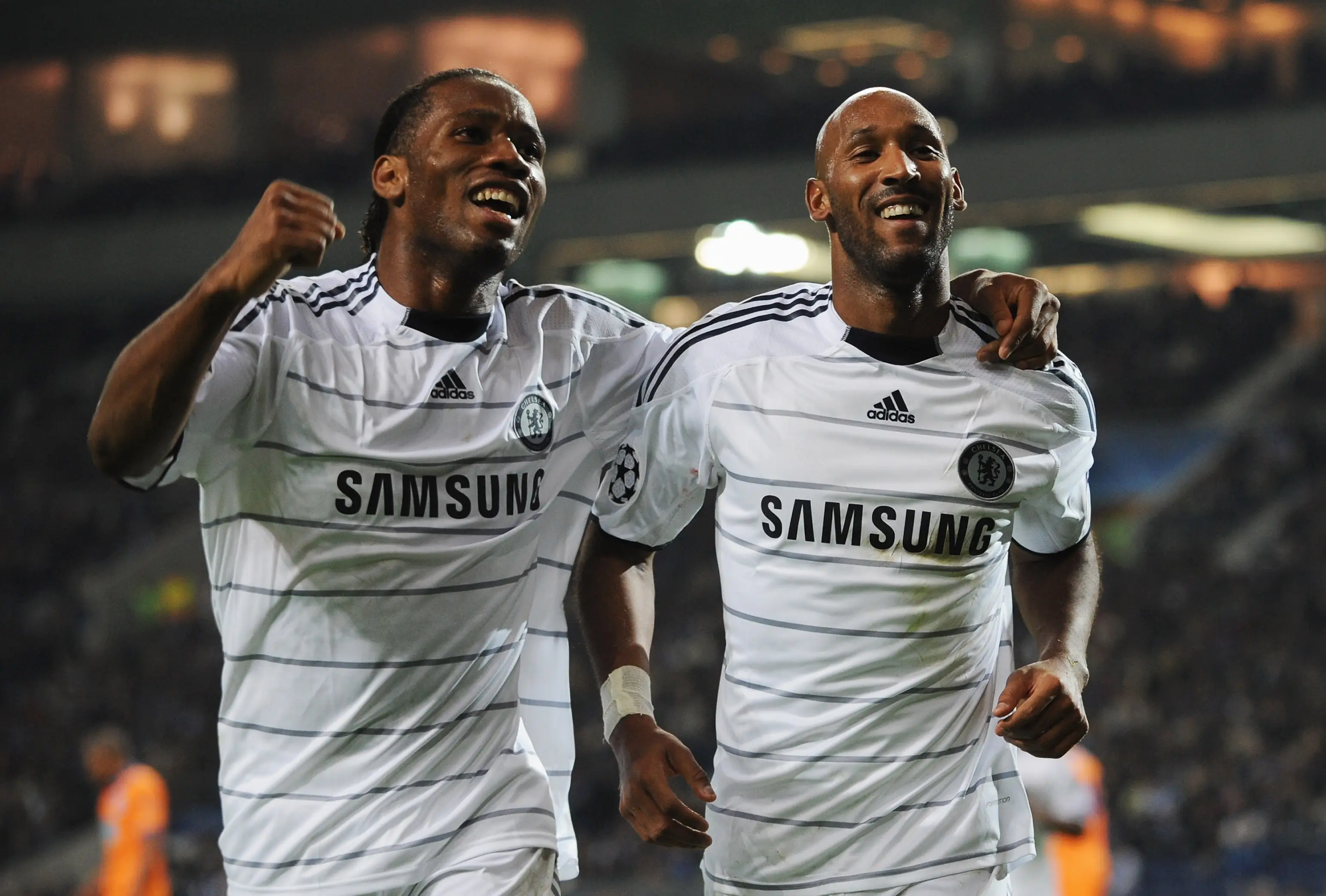 Didier Drogba and Nicolas Anelka enjoyed a brilliant career in the Premier League. Image: Getty