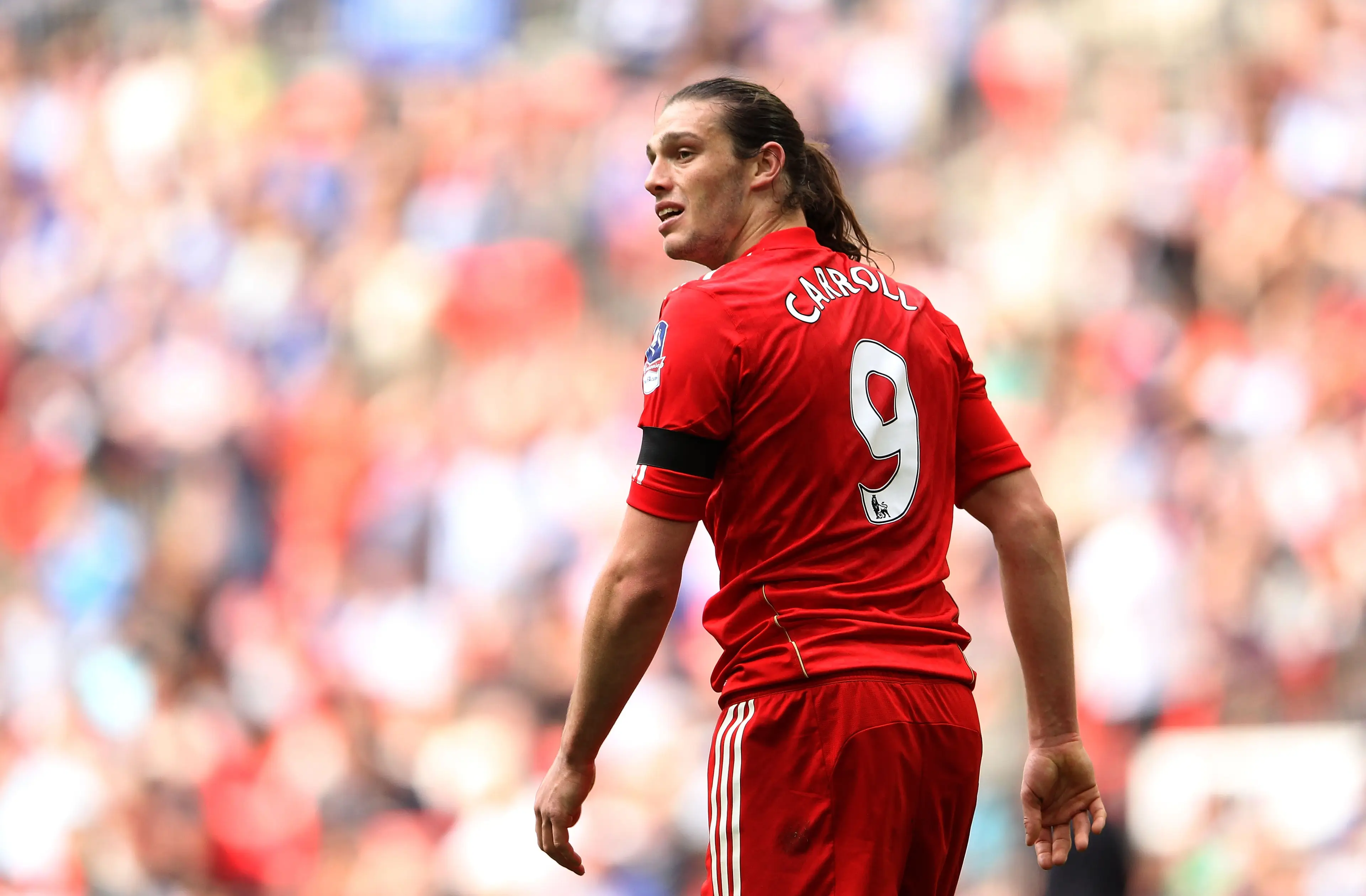 Andy Carroll joined Liverpool for a fee of £35 million in 2011. Image: Getty