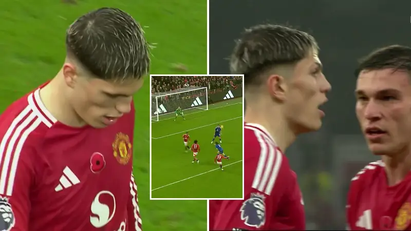 Man Utd fans concerned after spotting what Alejandro Garnacho did after scoring vs Leicester
