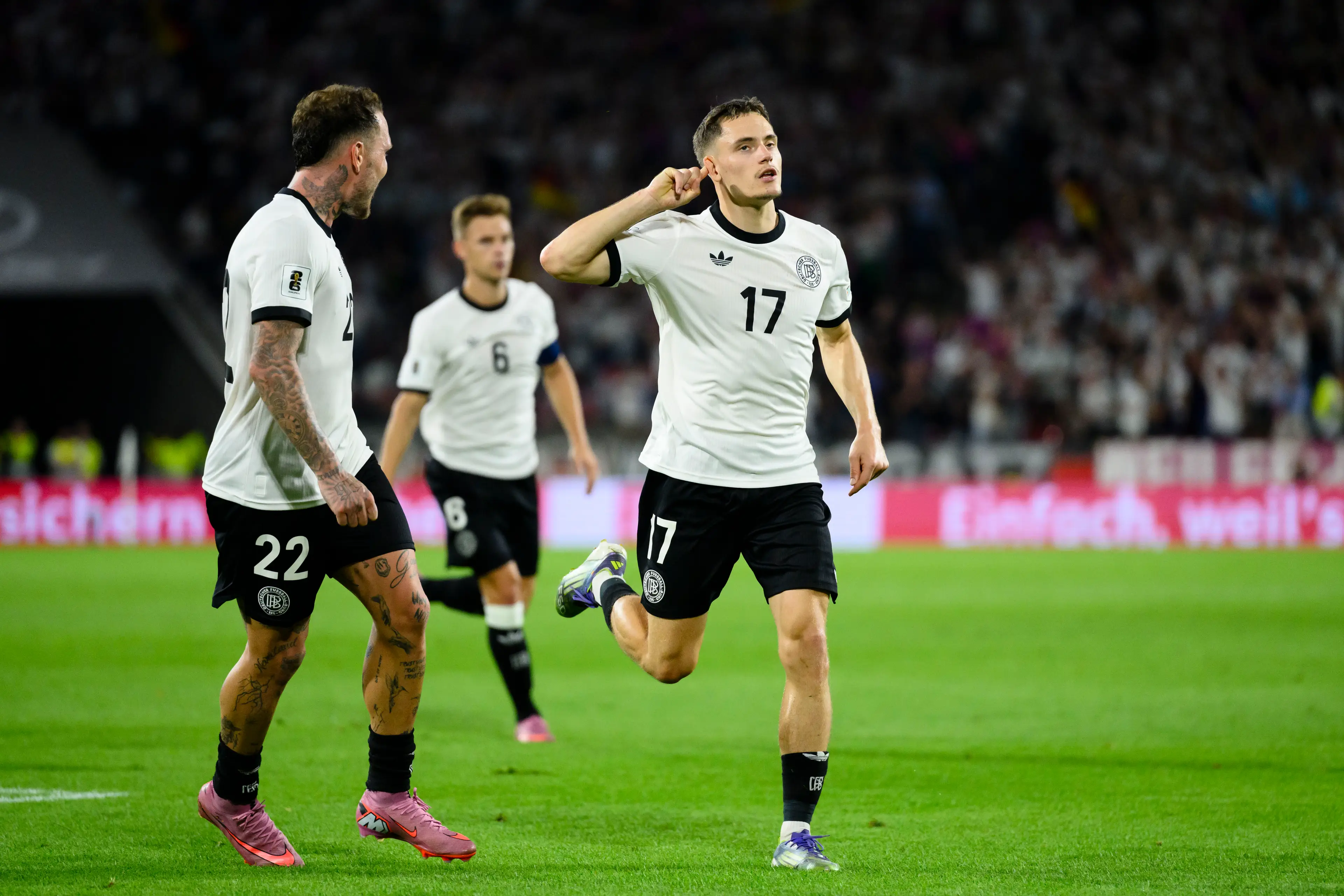 Wirtz scored a free-kick in the 3-1 win over Northern Ireland. Image: Getty