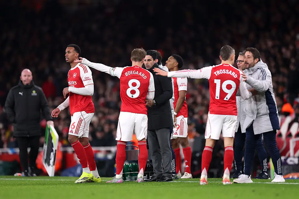 Arsenal went six points clear of Manchester City (Credit:Getty)