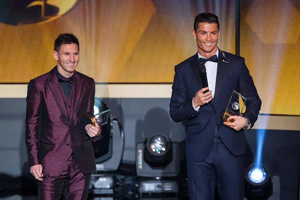 Lionel Messi and Cristiano Ronaldo are two of the best of all time (Credit:Getty)