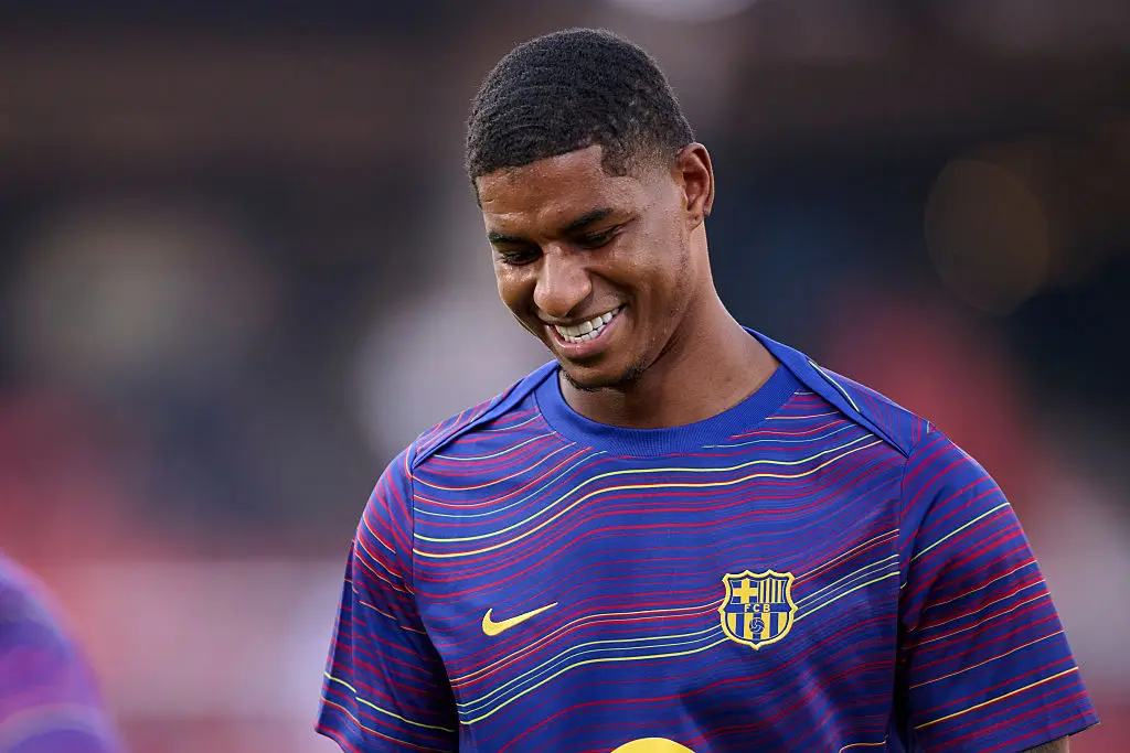 Marcus Rashford made his La Liga debut against RCD Mallorca. (Image: Cristian Trujillo/Quality Sport Images/Getty Images)