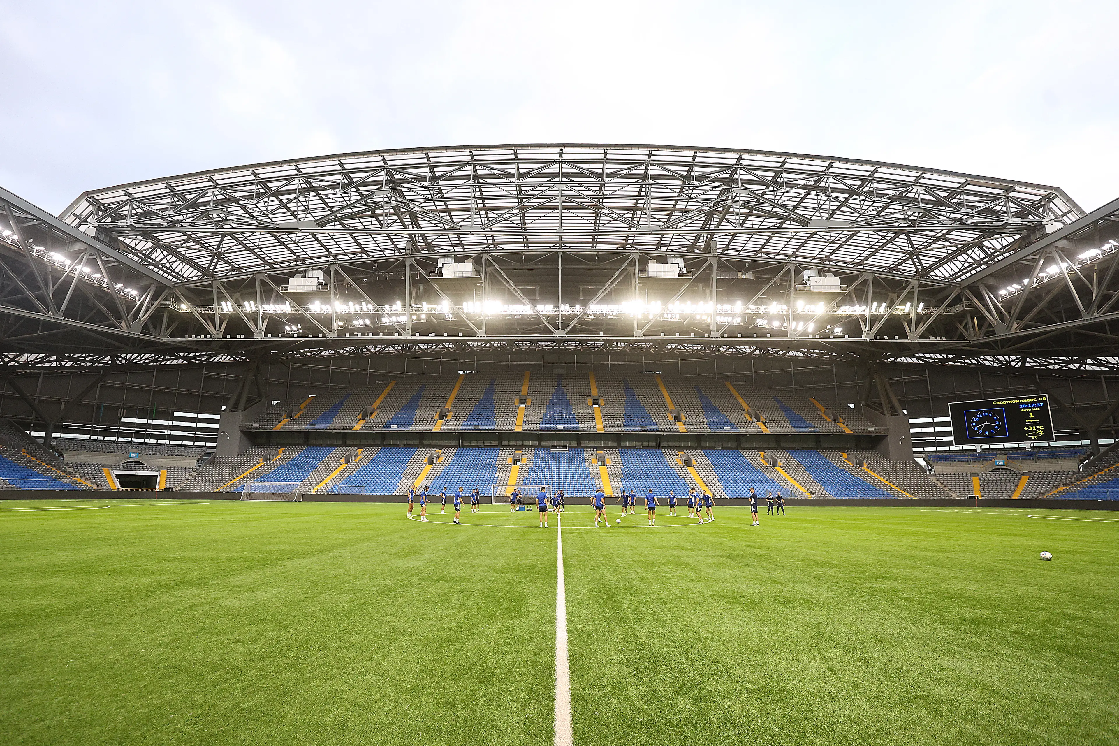 Astana Arena in Kazakhstan. (