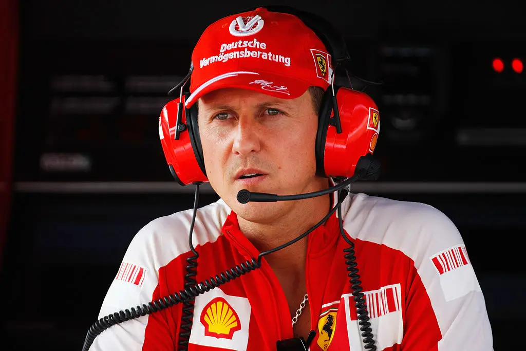 Michael Schumacher pictured in his role as Ferrari advisor in 2009 (Image: Getty)