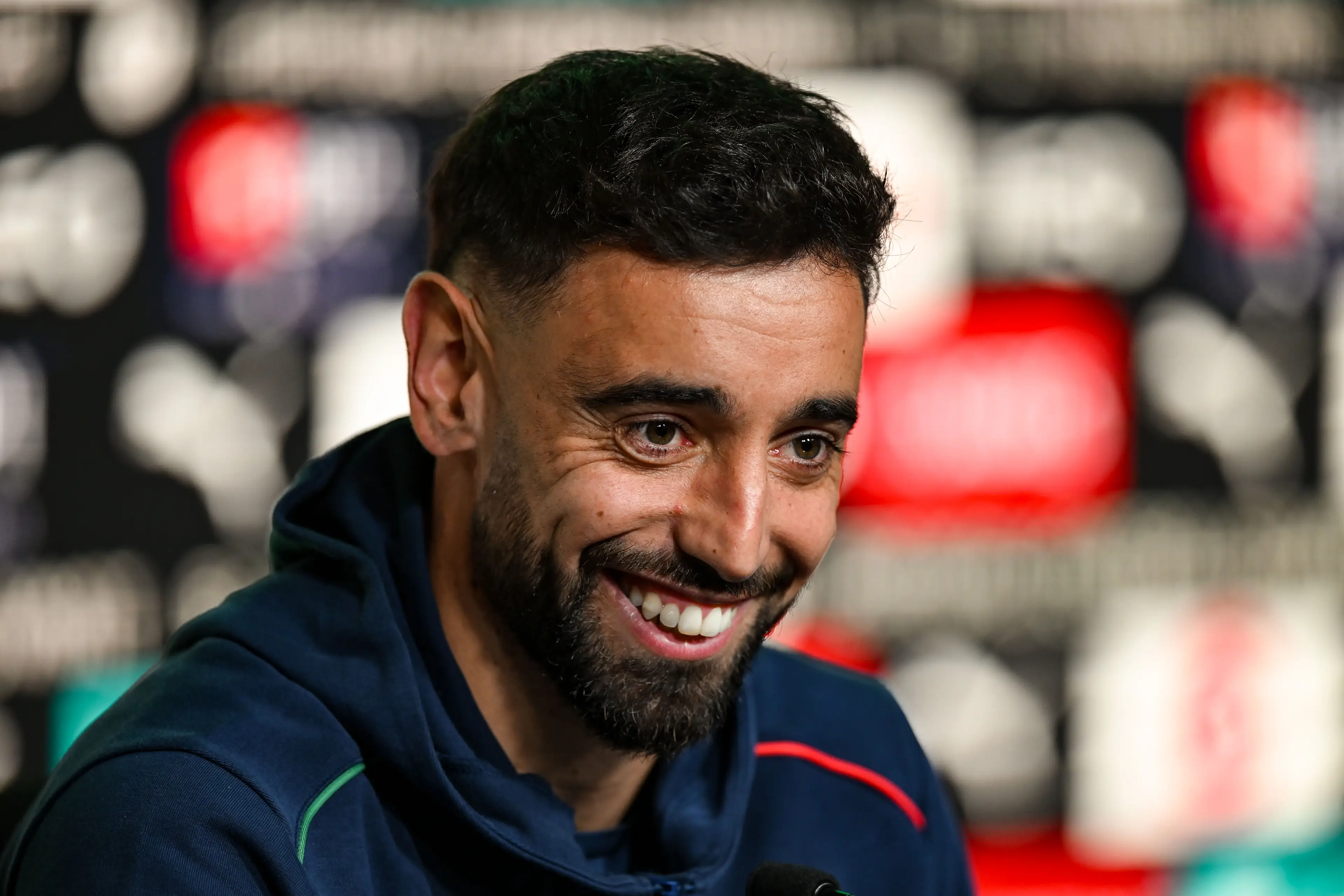 Fernandes turned down a £100 million move to Saudi Arabia in the summer. Image: Getty