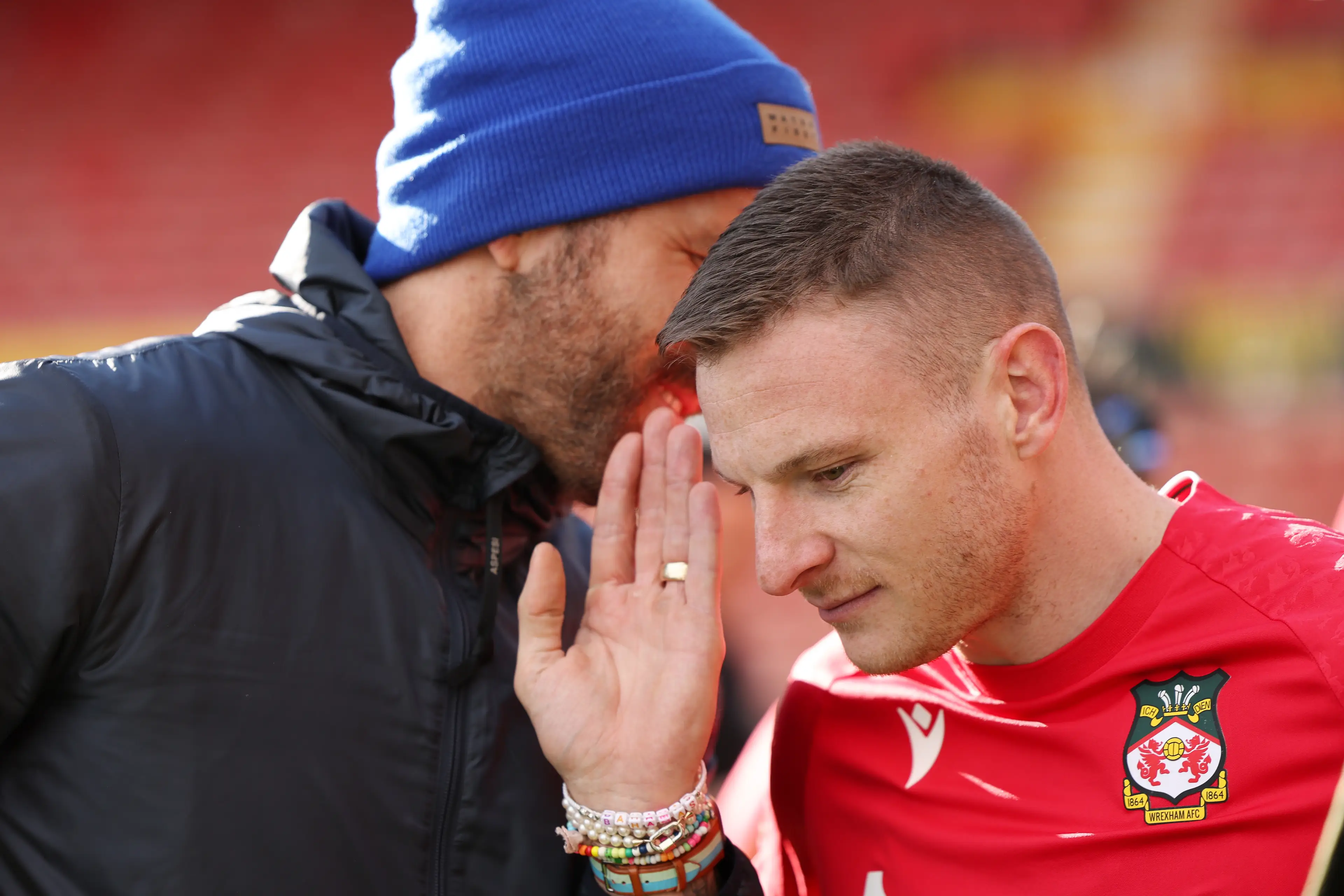 Ryan Reynolds spoke to Paul Mullins during negotiations for him to sign for Wrexham. Image: Getty   