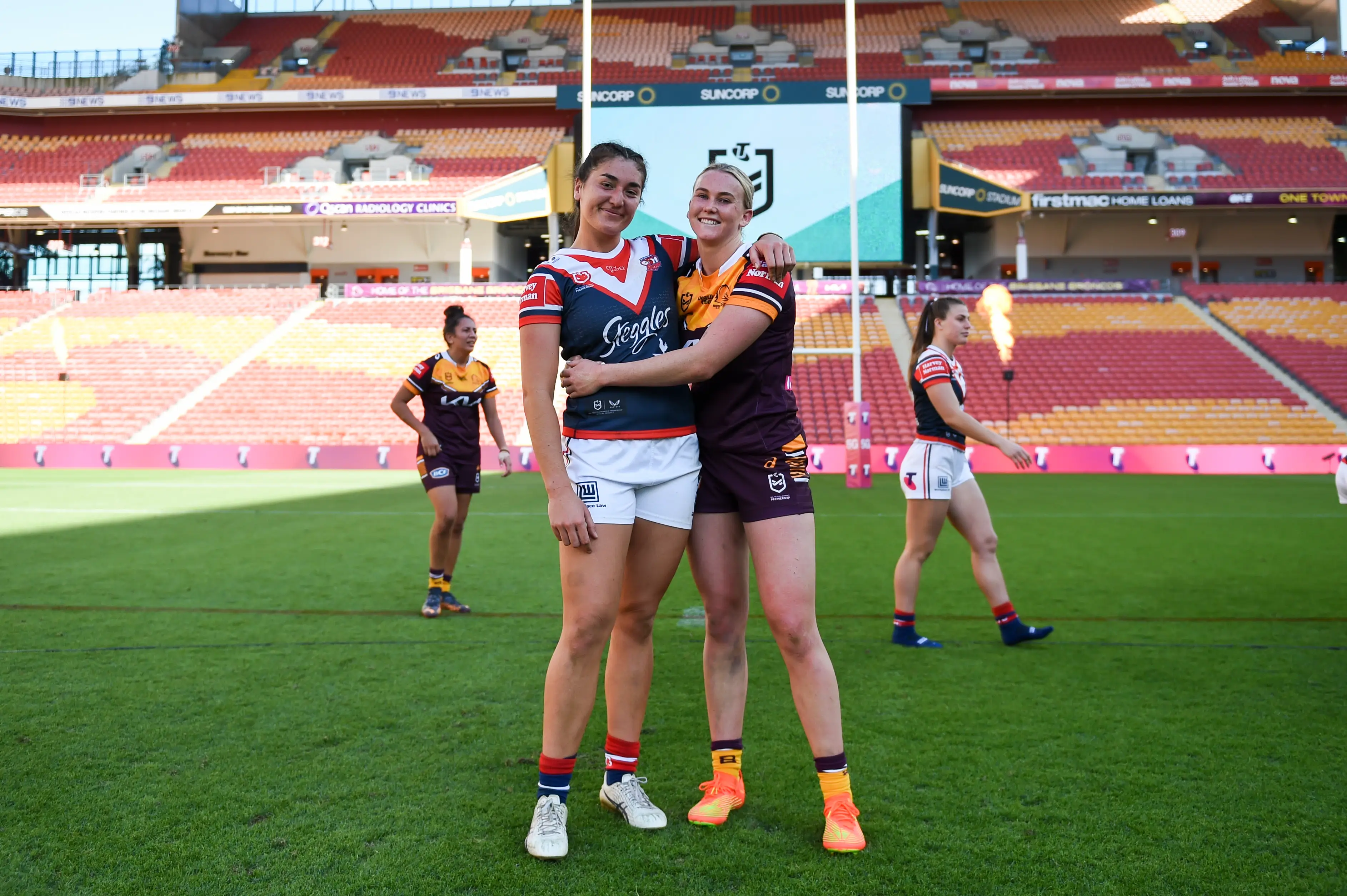 Olivia Kernick and Jaime Chapman.