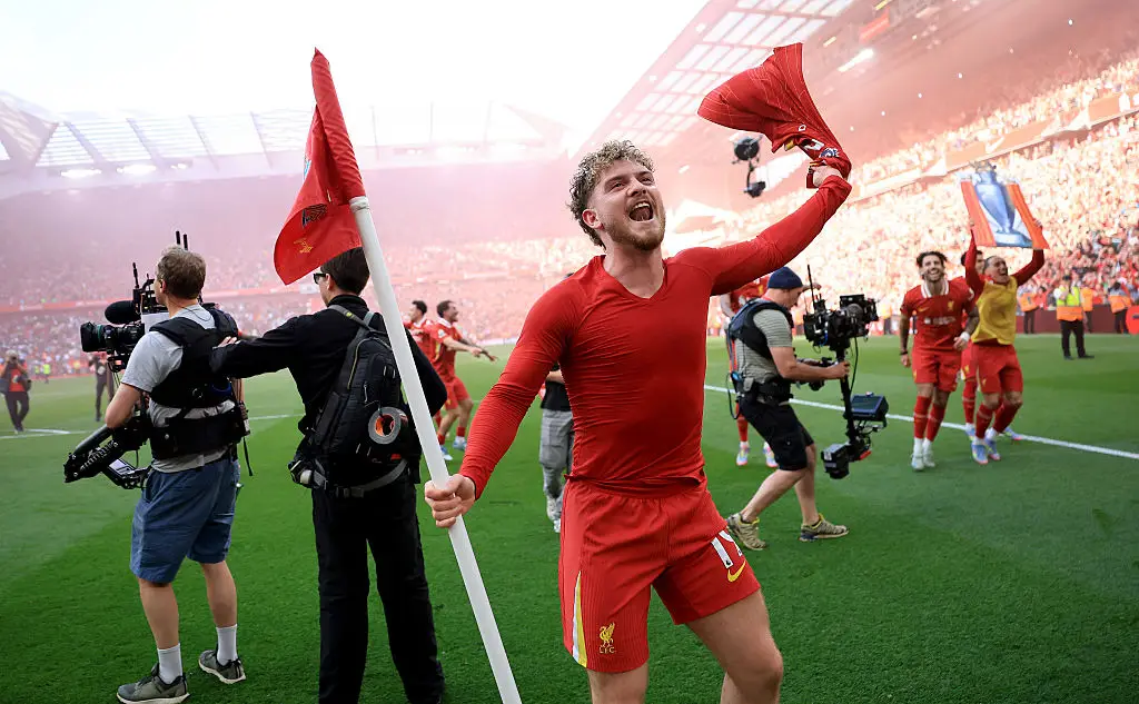 Harvey Elliott has made 25 appearances for Liverpool this season. (Image: Getty)