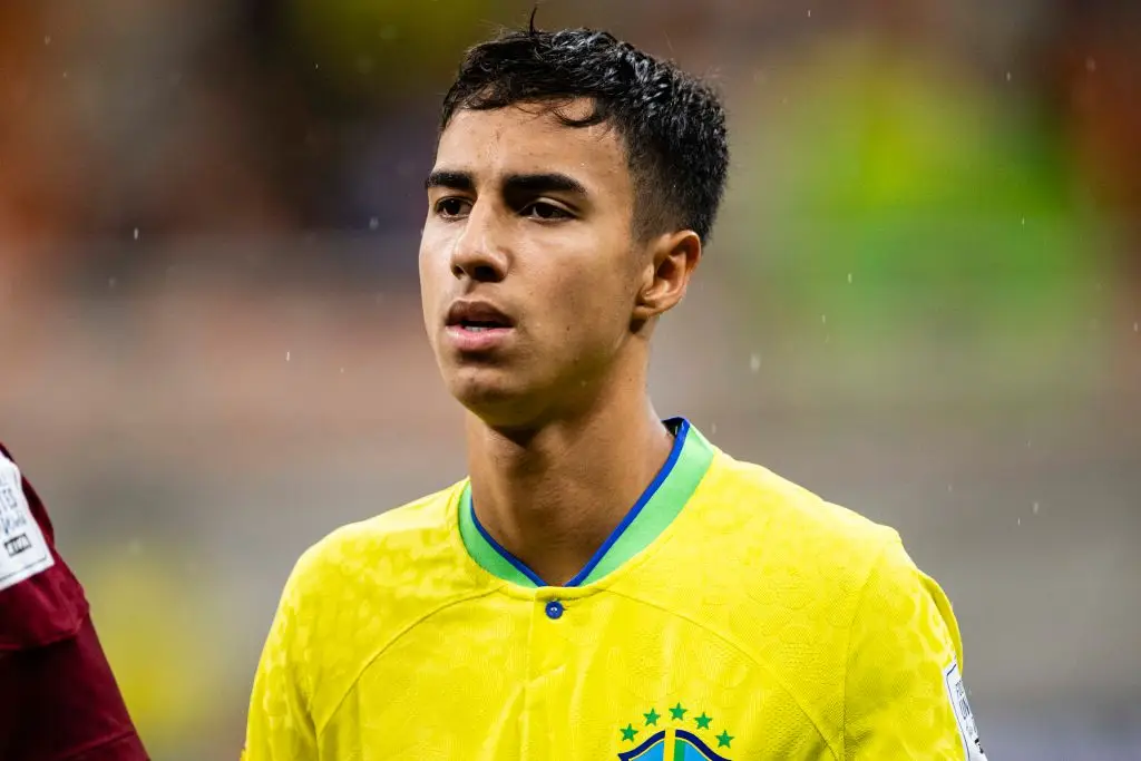 Vitor Reis has played for Brazil at youth level (Credit:Getty)