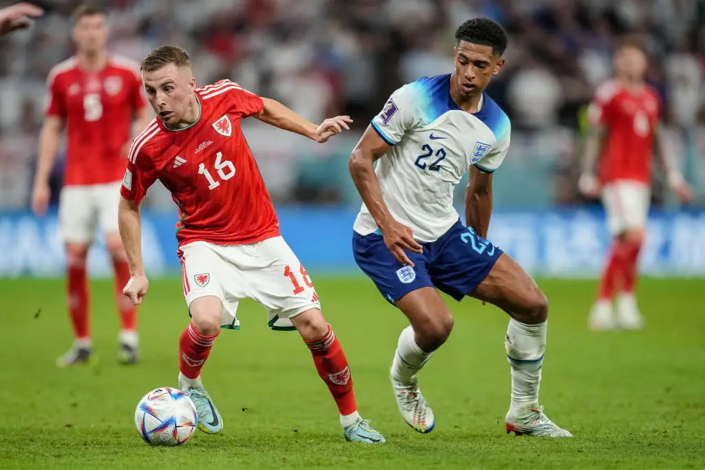 Joe Morrell represented Wales at the 2022 Qatar World Cup. (Image: Getty)