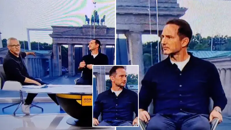 Gary Lineker ‘bodied’ Frank Lampard with sly dig during Germany vs Hungary and the Chelsea icon was unimpressed