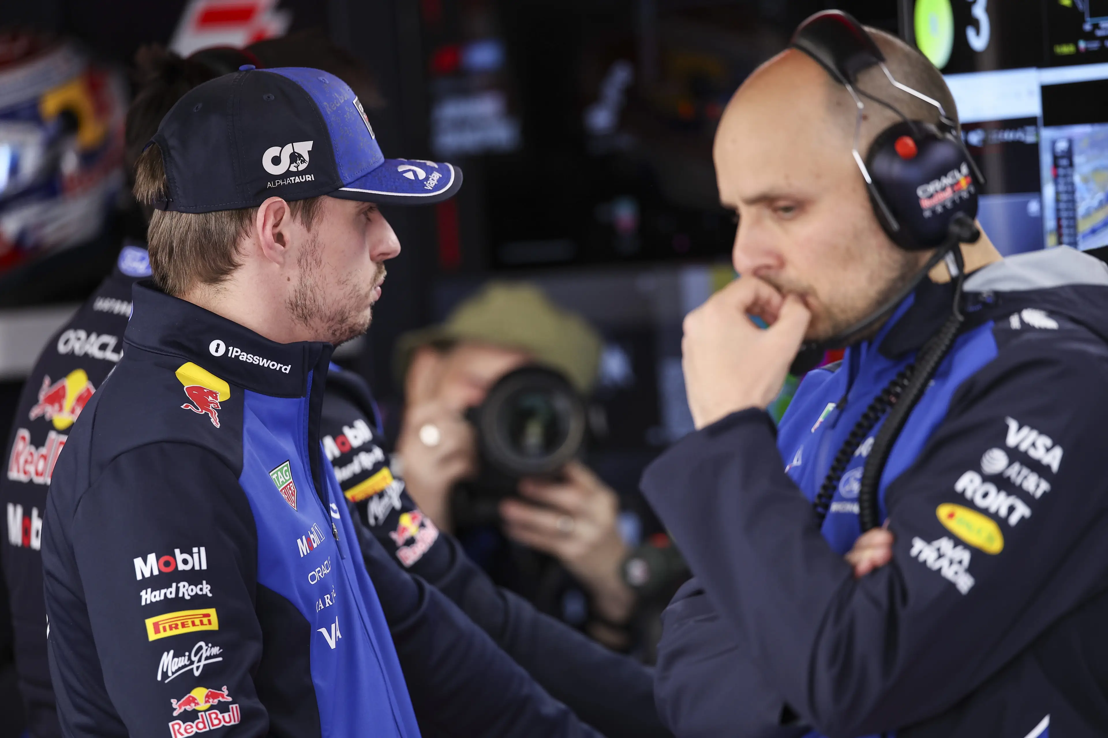 Verstappen and Lambiase - often referred to as 'GP' - have worked together since 2016 (Image: Getty)
