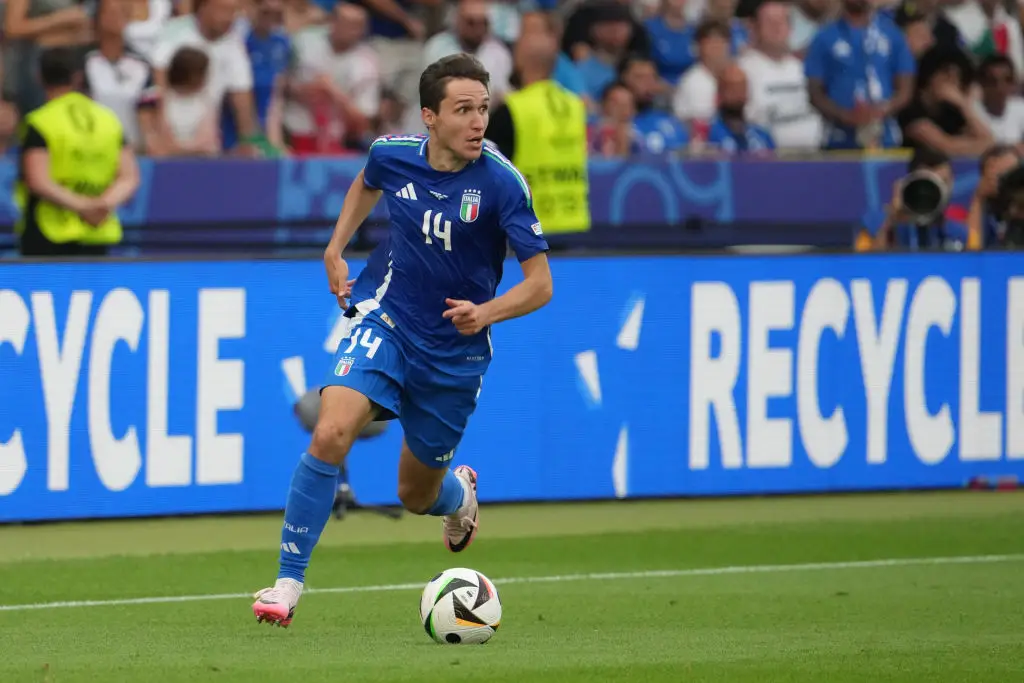 Federico Chiesa represented Italy at Euro 2024 this summer. (Image: Getty)