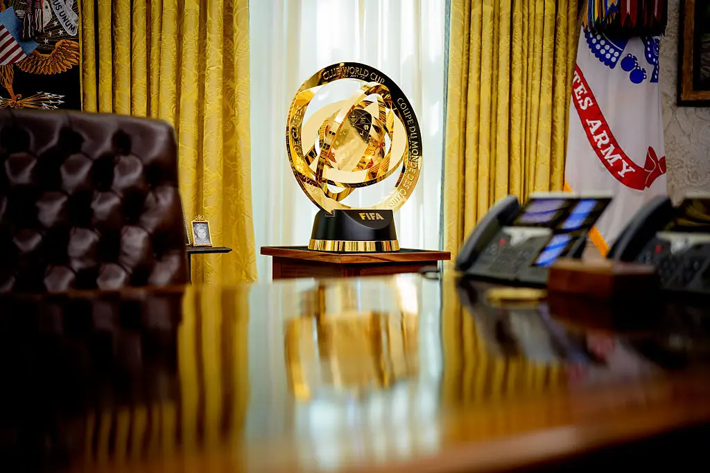 The Club World Cup trophy (Credit:Getty)