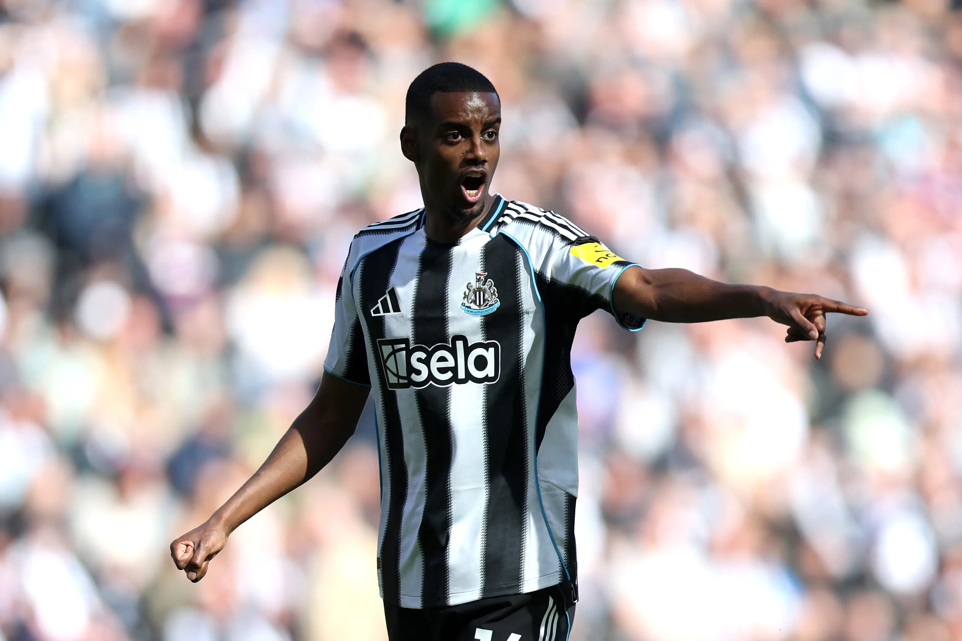 Alexander Isak has been linked with Liverpool. Image: Getty