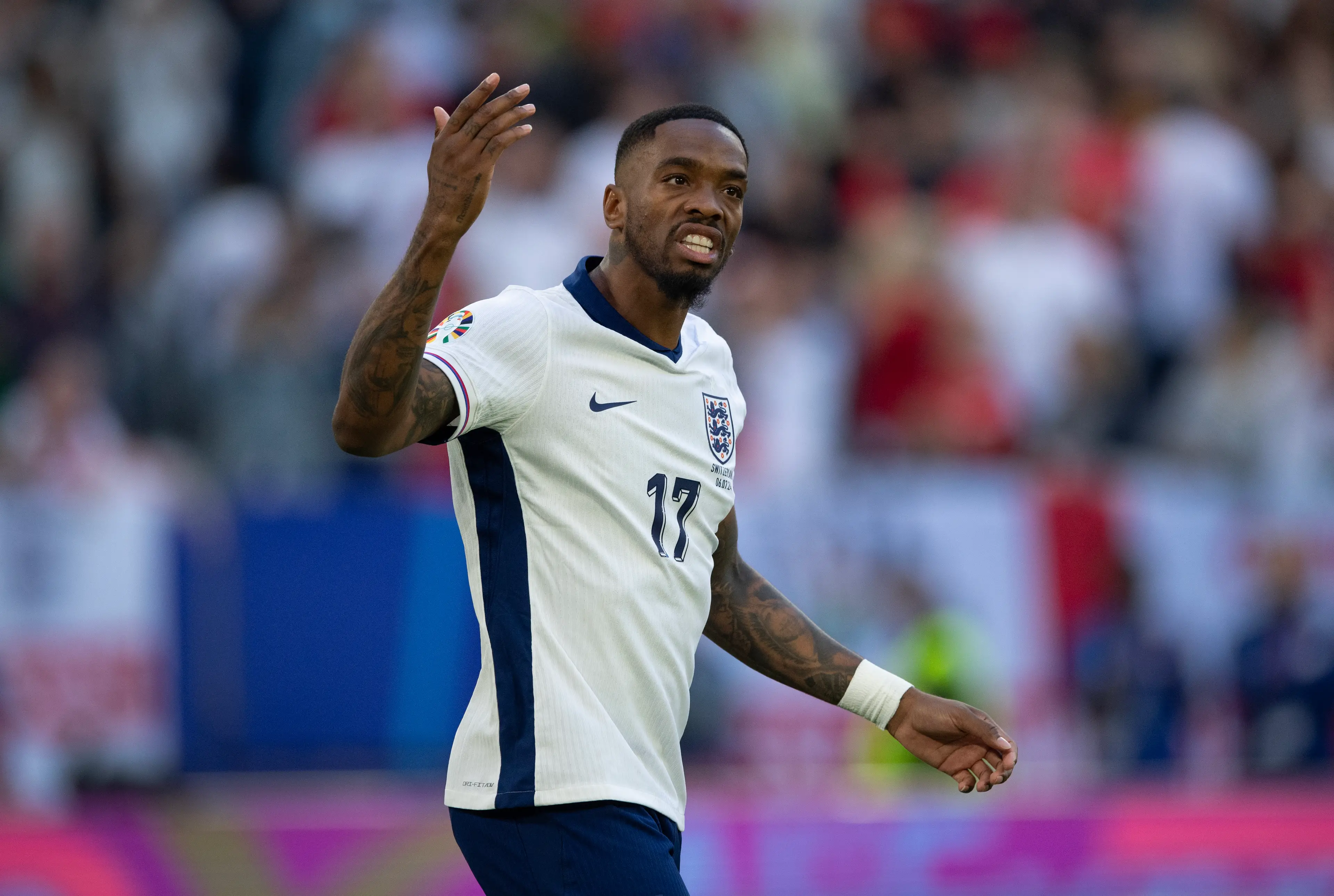 Ivan Toney has returned to the England squad. Image: Getty