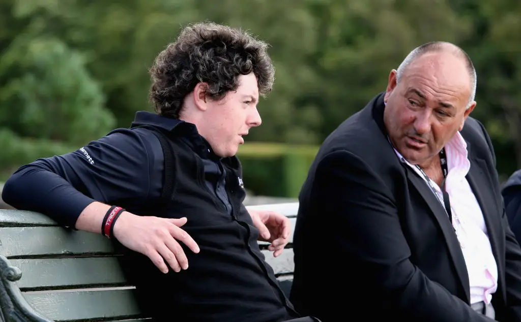 McIlroy worked with Andrew 'Chubby' Chandler for four years. (Image: Ross Kinnaird/Getty Images)