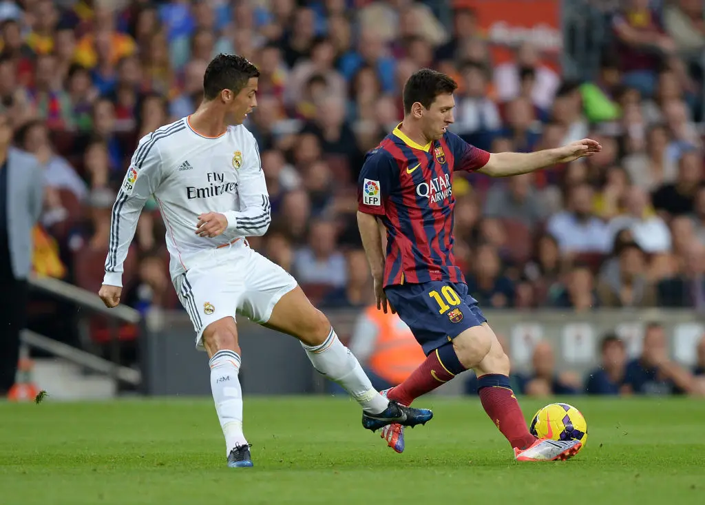 Lionel Messi and Cristiano Ronaldo (Credit:Getty)