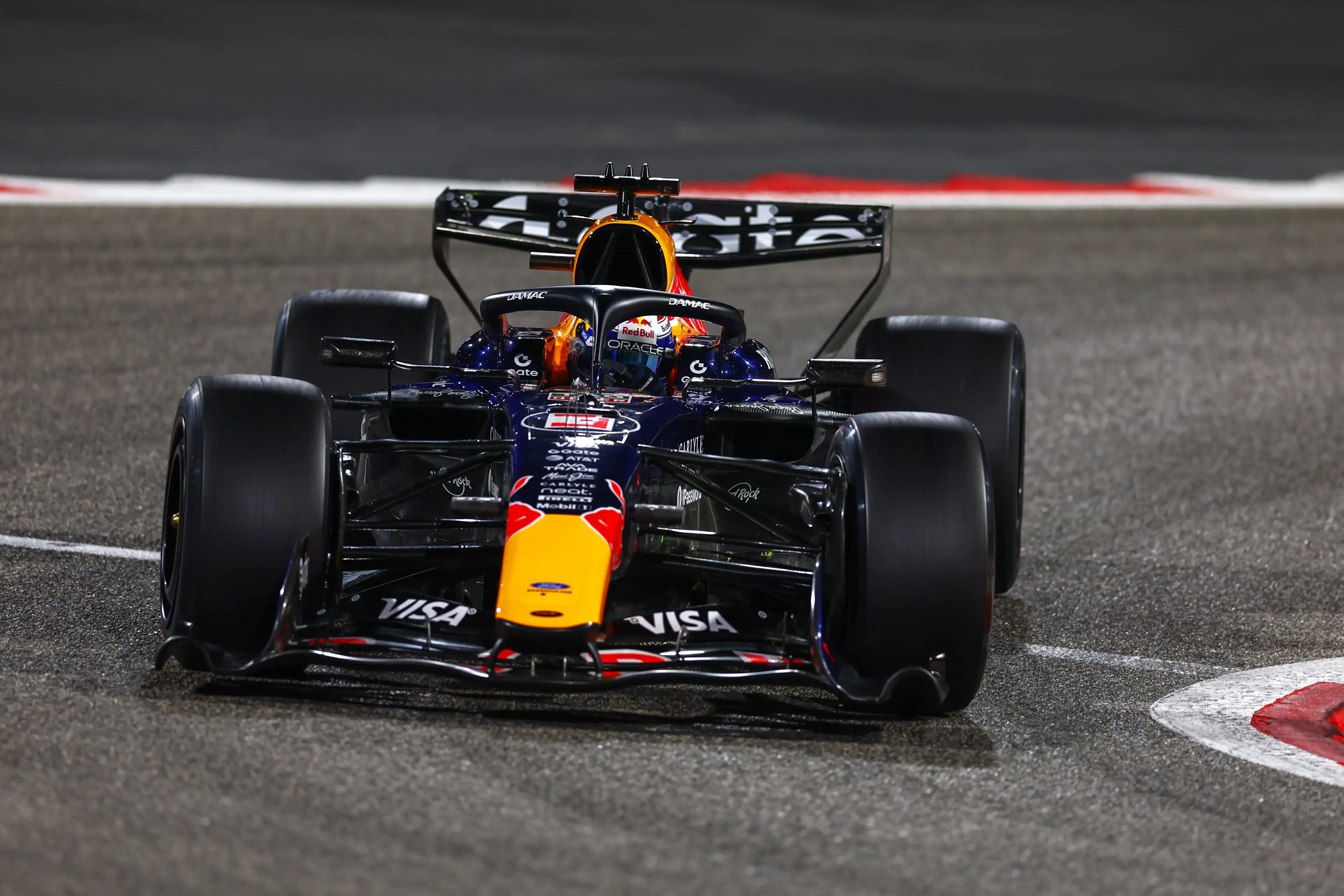 Max Verstappen pictured during 2026 Bahrain testing (Image: Getty)
