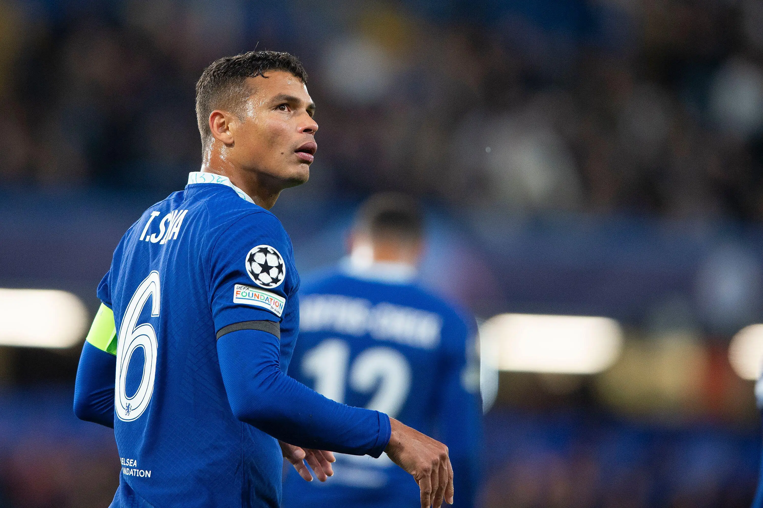 Thiago Silva for Chelsea. (Alamy)