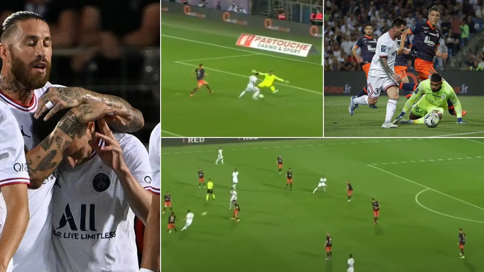 Compilation Of Lionel Messi's Impressive Performance Vs Montpellier Shows What PSG Have Been Missing This Season