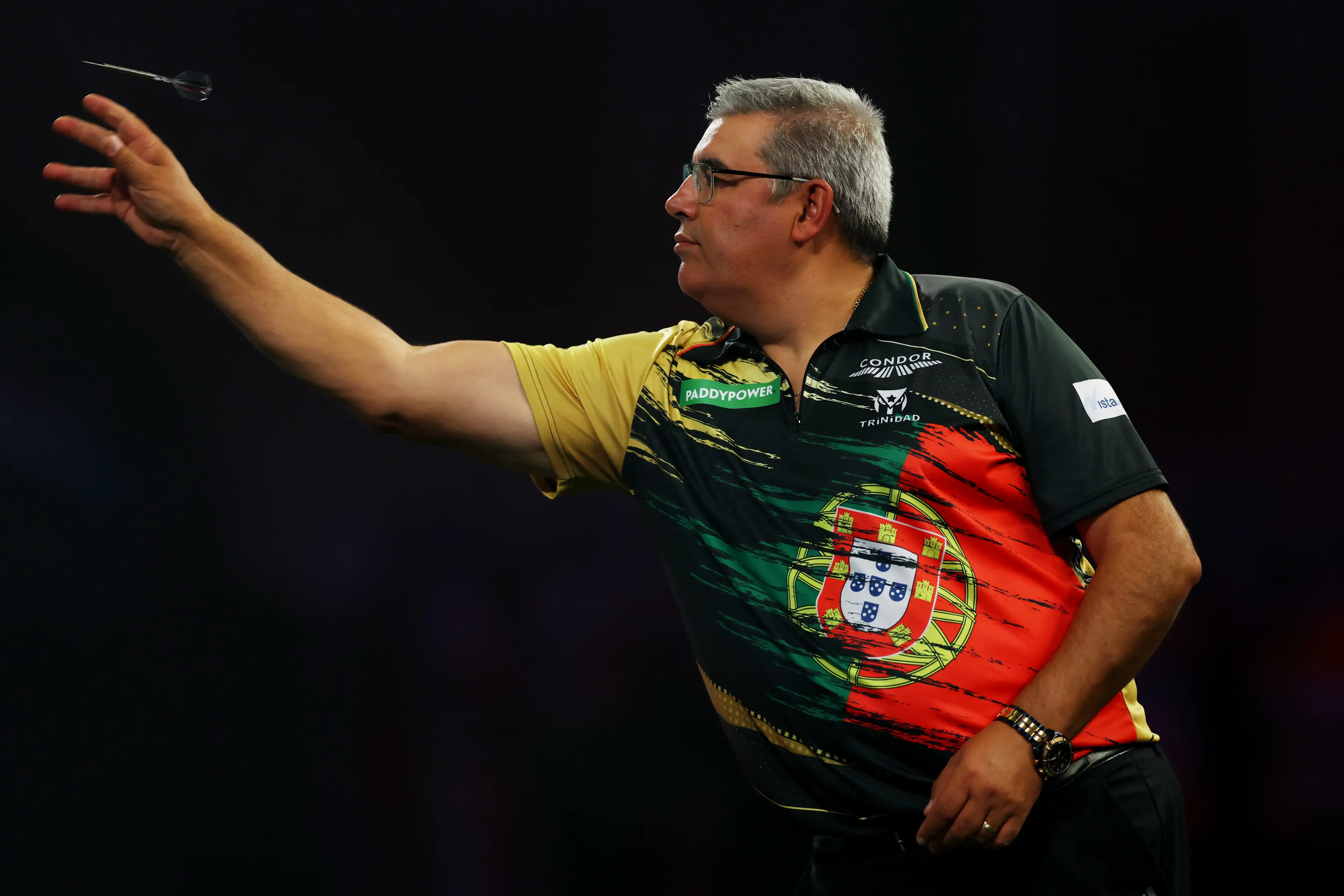 Jose de Sousa has lost his PDC Tour card. Image: Getty