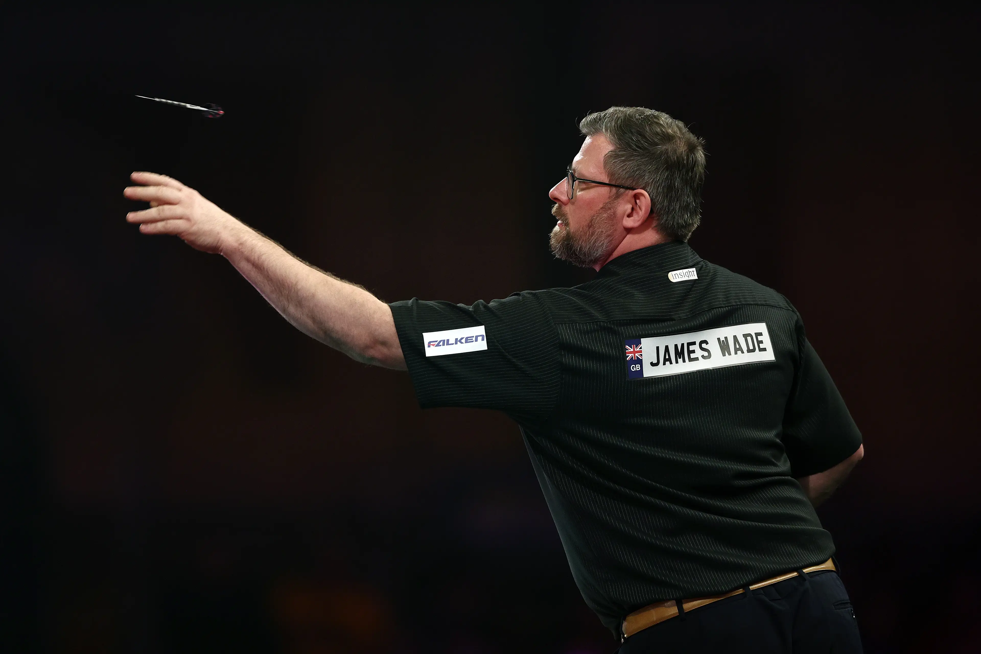 James Wade has caused a stir with his comments about the standard. Image: Getty