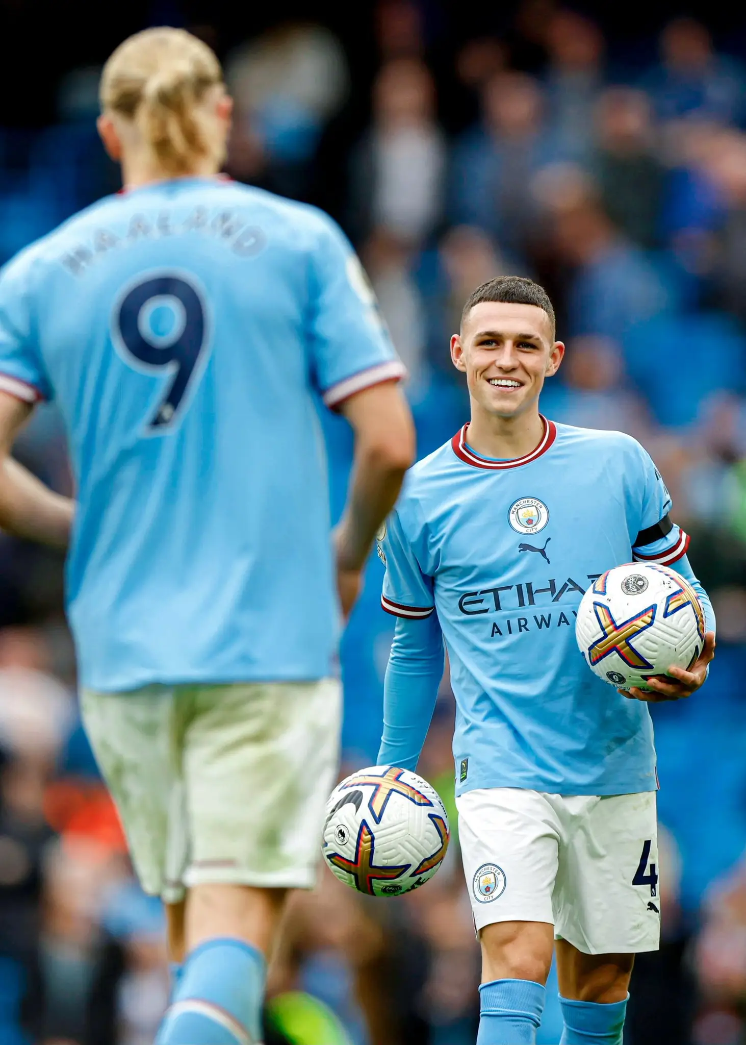 Erling Haaland and Phil Foden (Alamy)