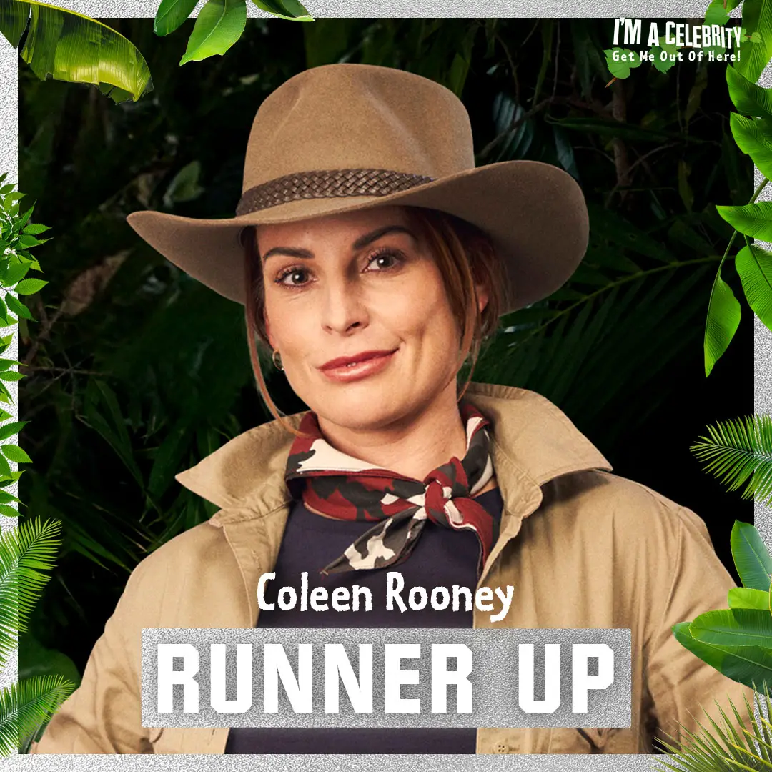 Coleen finished second in this year's I'm A Celeb. Image: ITV 