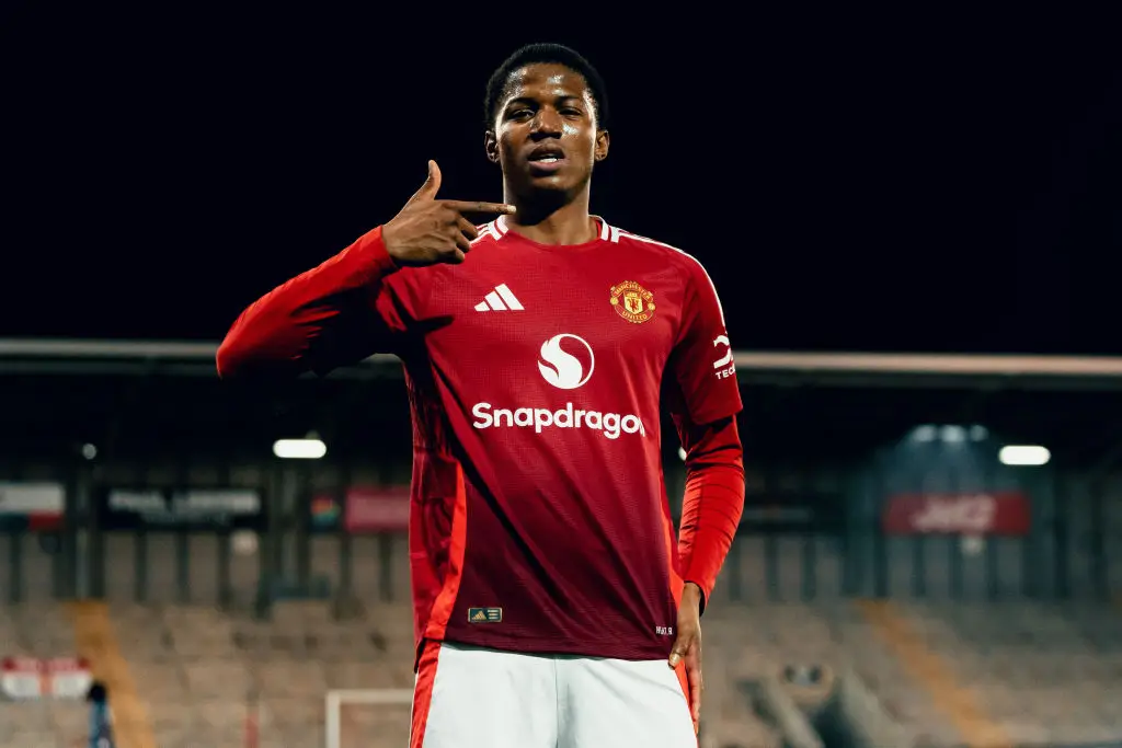 Chido Obi has impressed at U18 level for Man Utd this season (Image: Getty)
