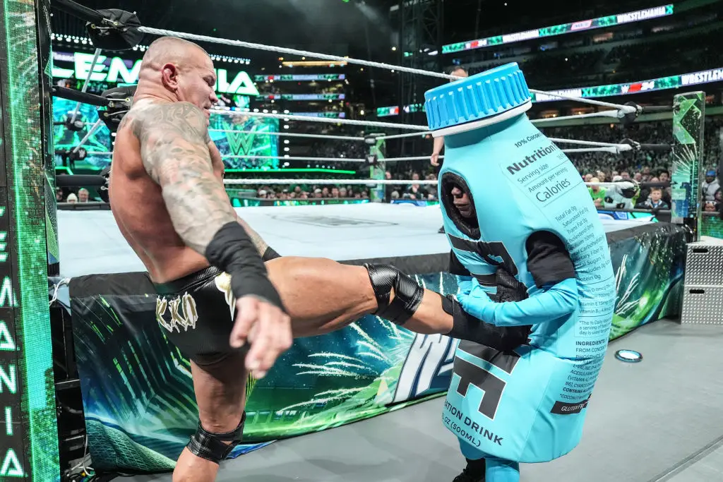 IShowSpeed has blown up on social media in 2024 and recently appeared on the WWE, where he was RKO'd by Randy Orton. (Image: Getty)