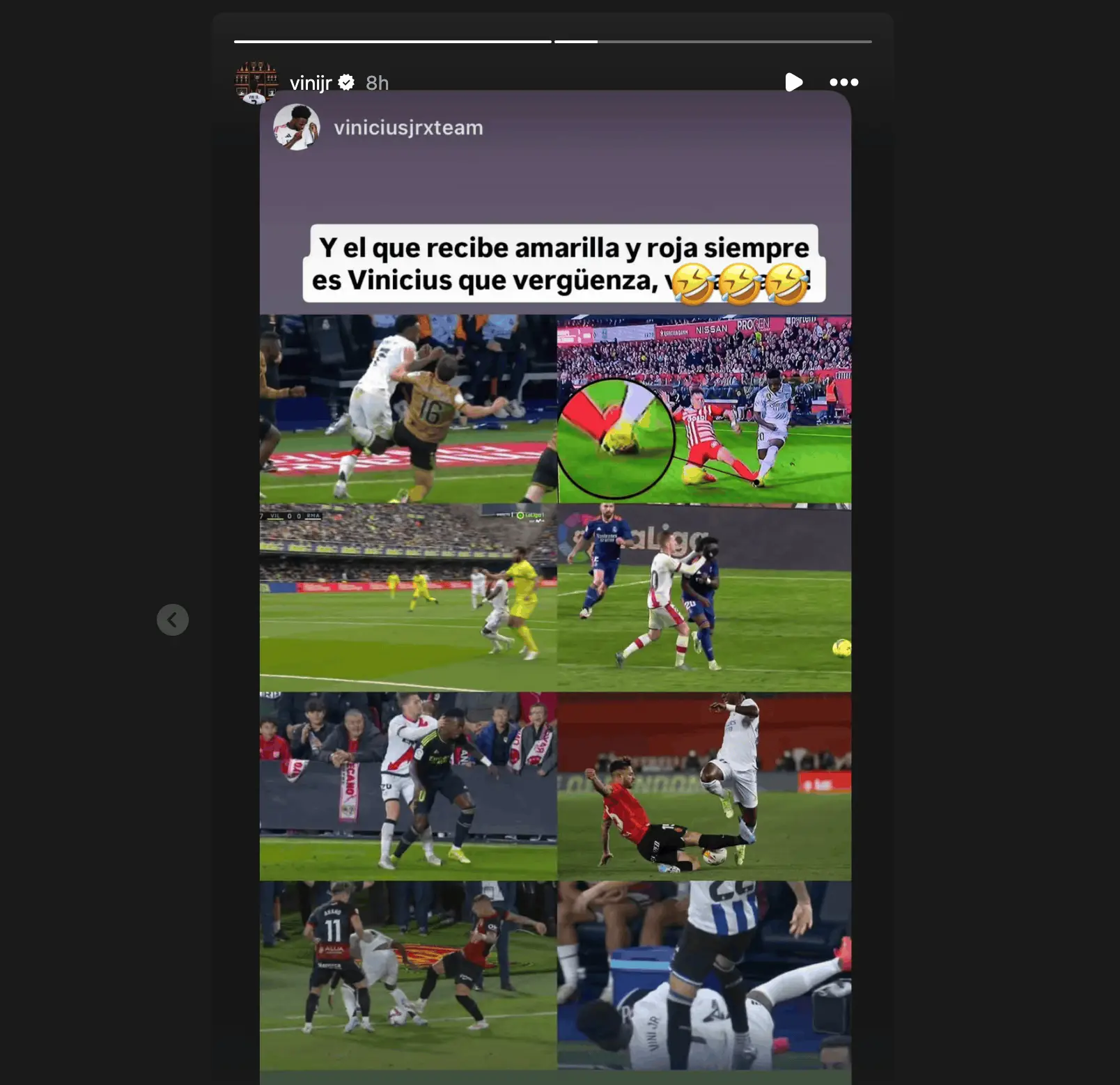 Image: Instagram/@vinijr