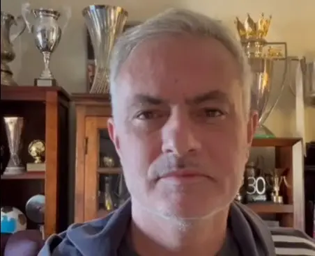 Jose Mourinho updated his fans with a video on social media (Image: Instagram/JoseMourinho)