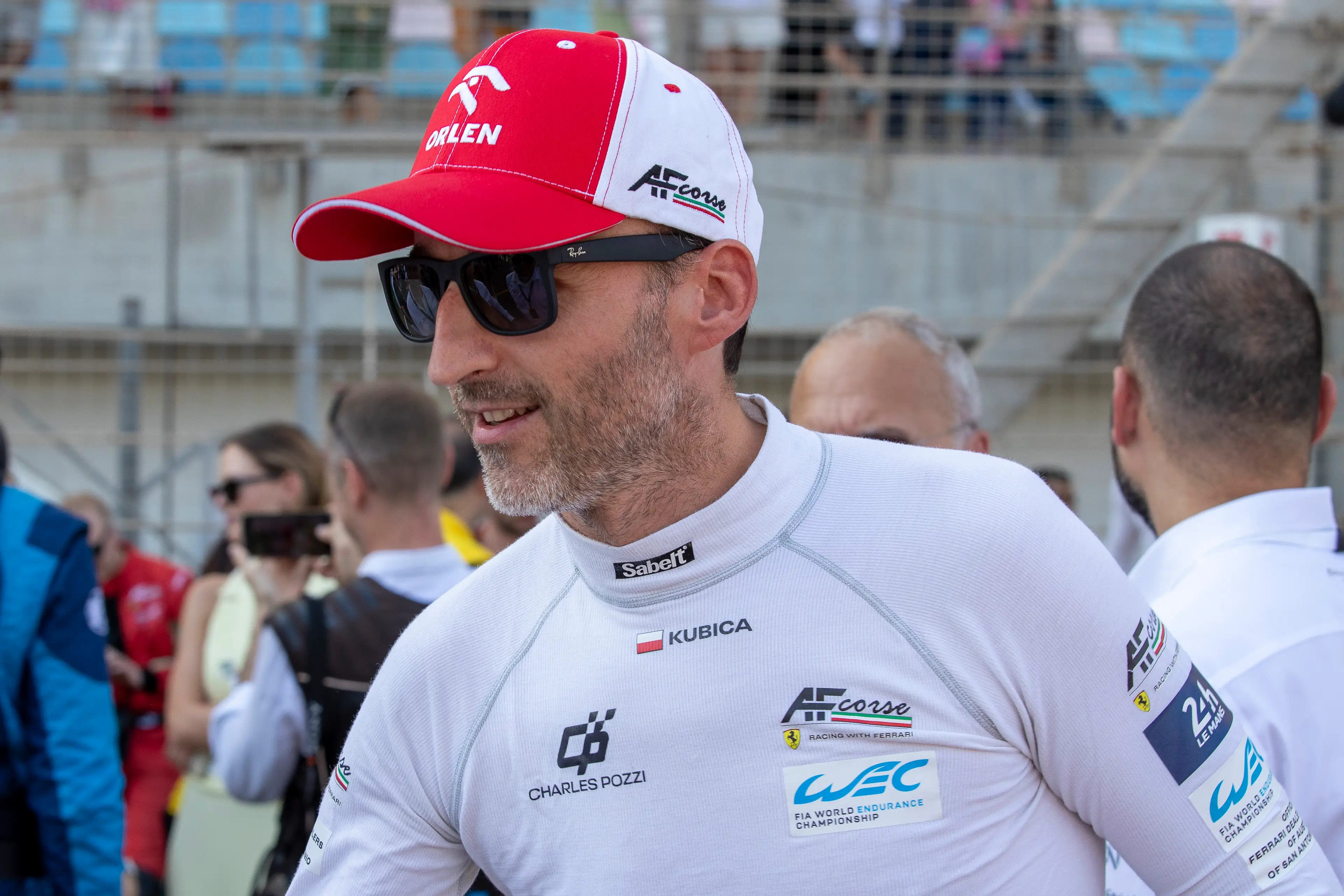 Kubica pictured in 2024. (Image