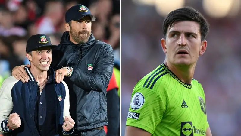 Harry Maguire spotted at Wrexham as Ryan Reynolds and Rob McElhenney eye huge step forward