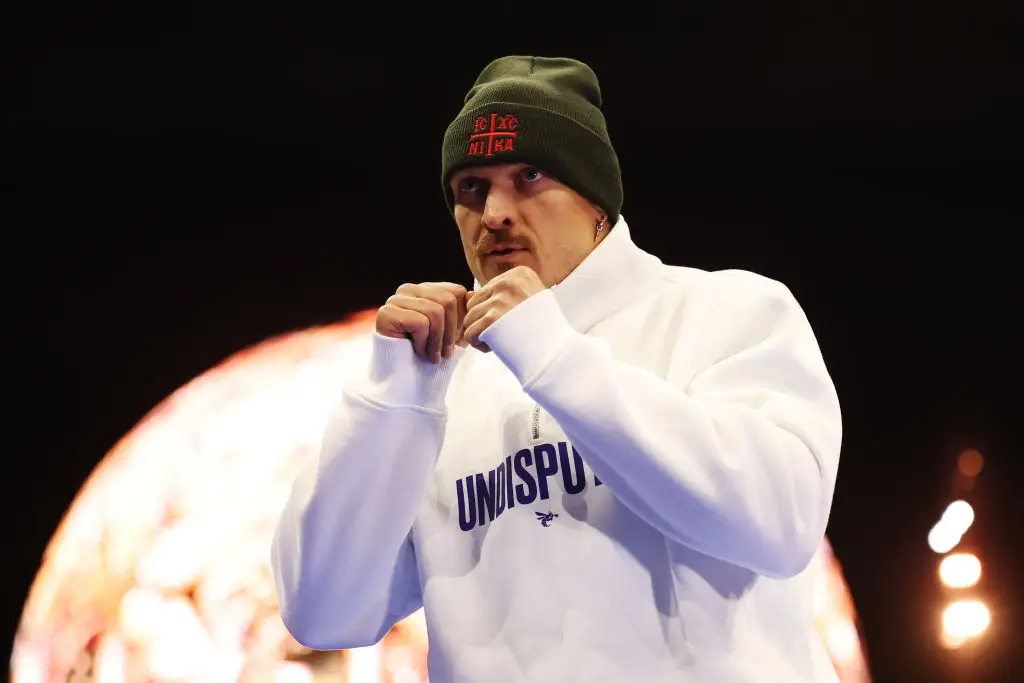 Oleksandr Usyk will look to retain his belts (Credit:Getty)