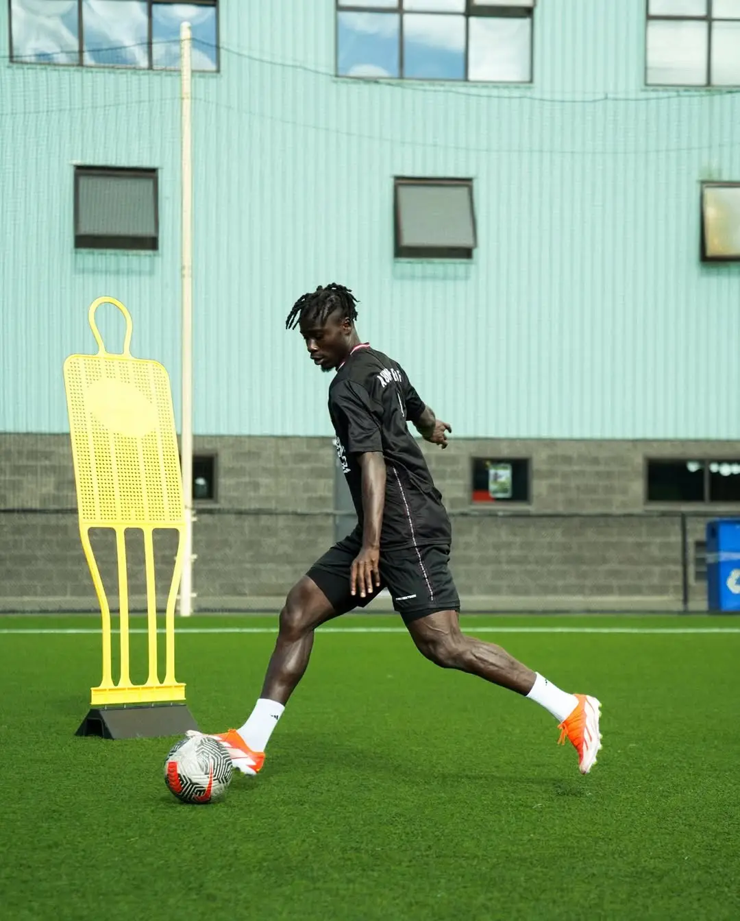 He trained harder than ever to improve his spacial awareness. Image credit: instagram/georgiinho11