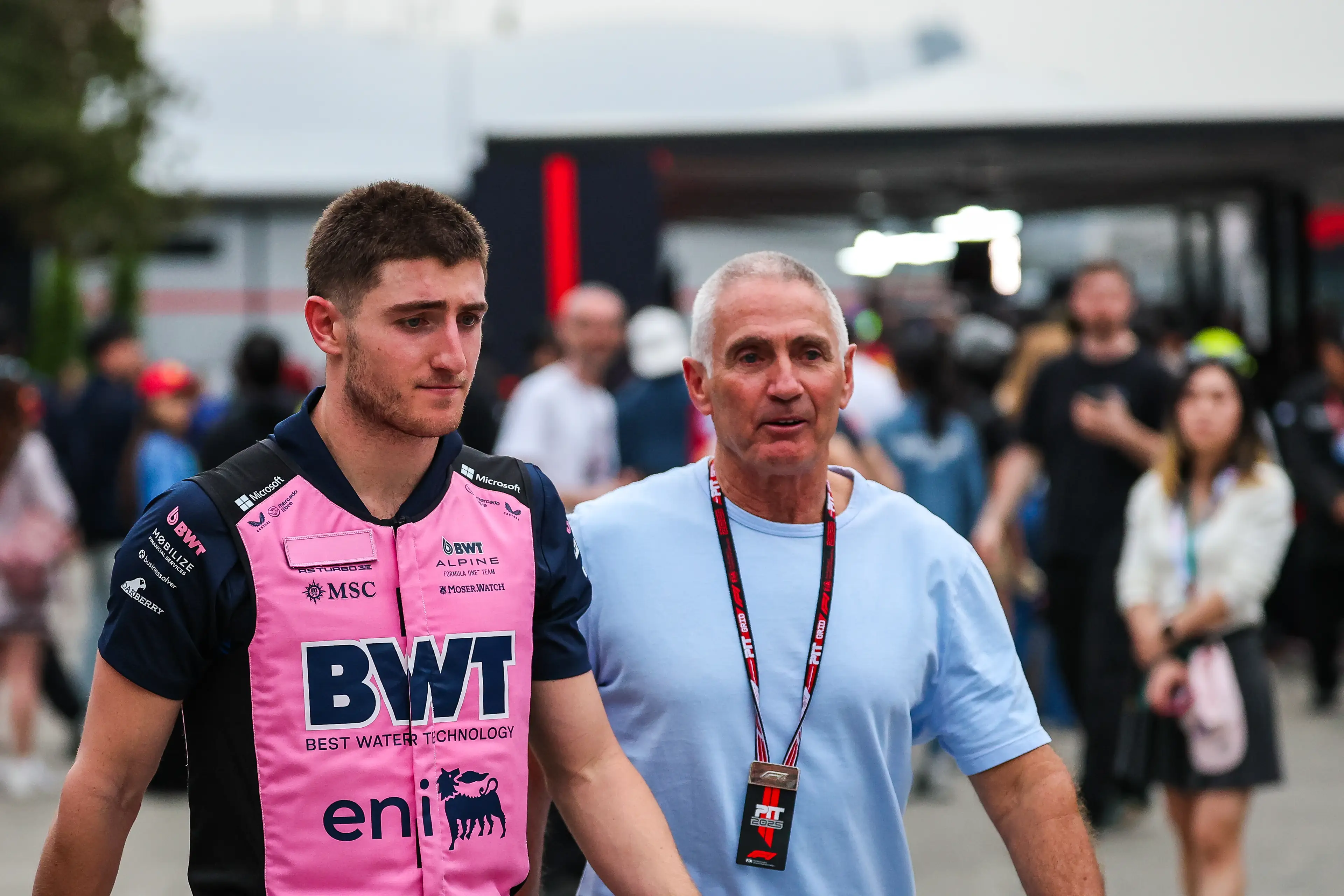 Jack Doohan with his Father Mick Doohan- Getty