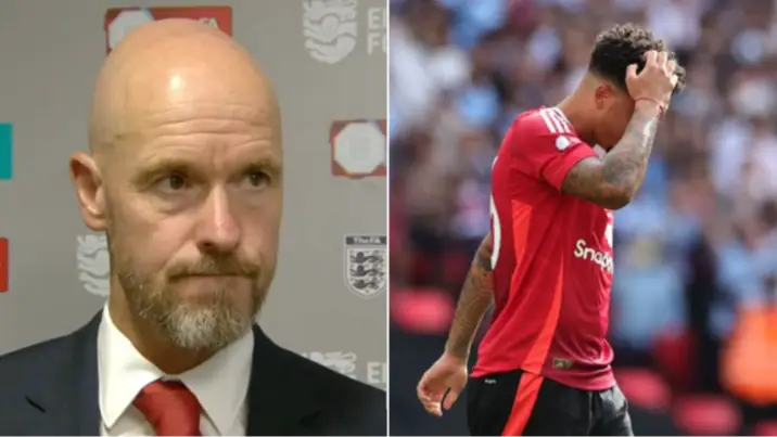 Erik ten Hag's response when asked about Jadon Sancho's penalty miss speaks volumes