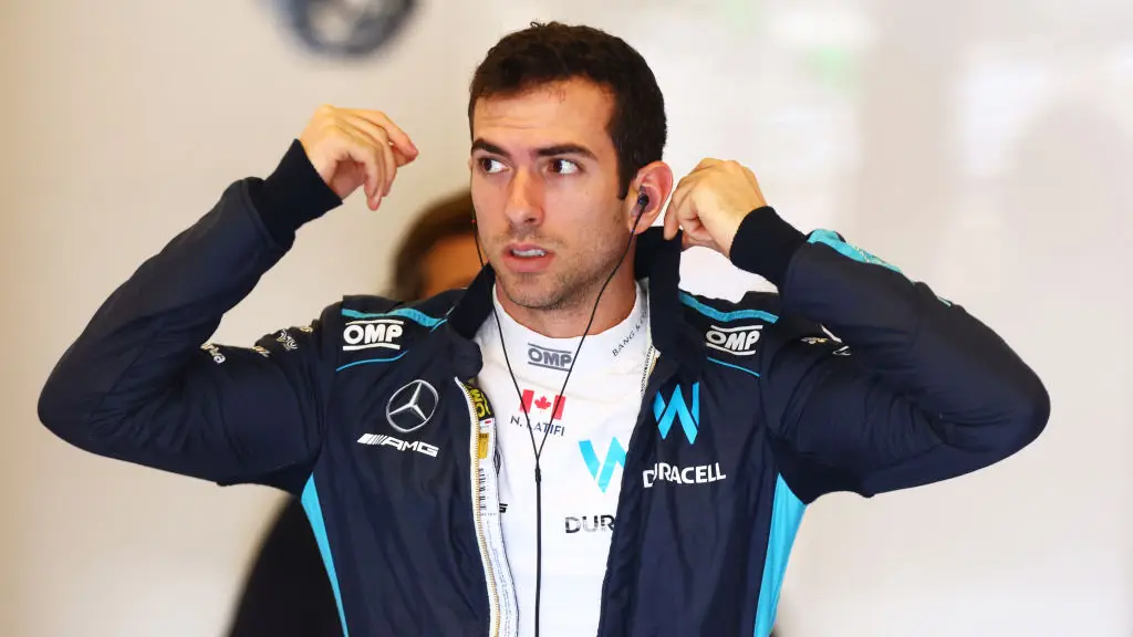 Nicholas Latifi drove in F1 for Williams in 2021 and 2022 (Image: Getty)