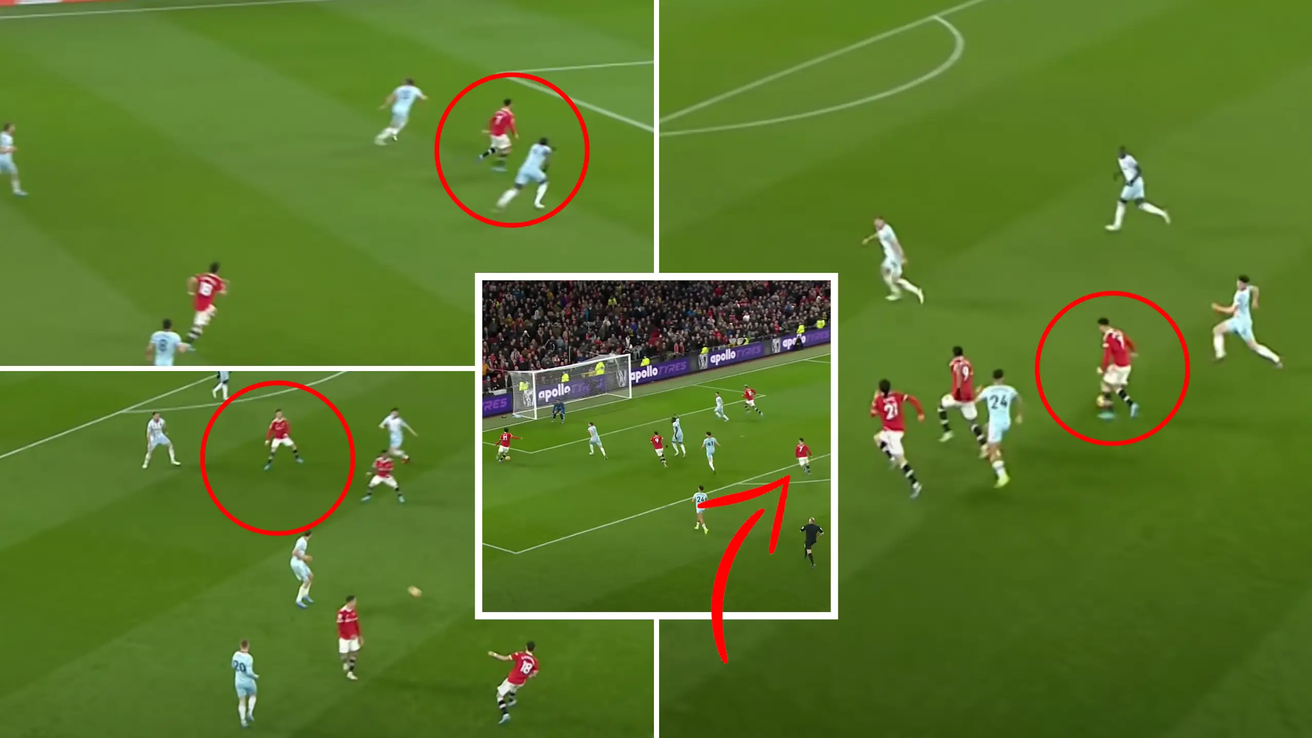 West Ham Analyst Spotted How Selfless Cristiano Ronaldo 'Killed' West Ham's Defence - Was Key For Rashford's Winner