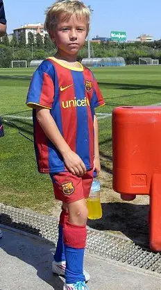 Kai Fifield grew up supporting Barcelona because of his appreciation for Lionel Messi.